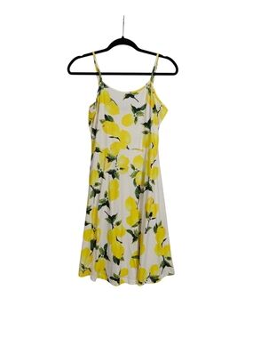TIMSEM Sleeveless Adjustable Strappy Summer Floral Flared Swing Dress Size Med